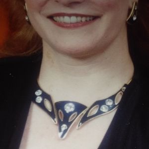 Vintage Avon Bib Necklace & Earrings